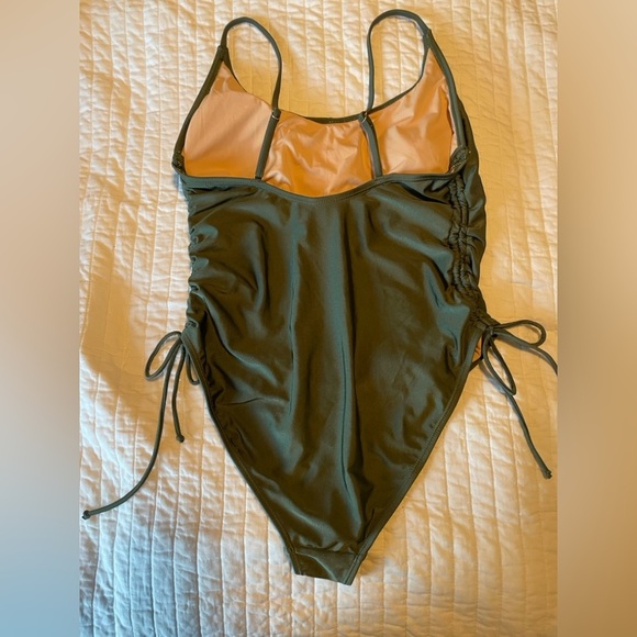 NWT Cotton On Body Side Gather One Piece Swimsuit - Picture 2 of 4
